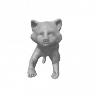 3d model - red panda 1