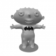 3d model - STEWIE BATMAN