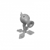 3d model - peashooter but done