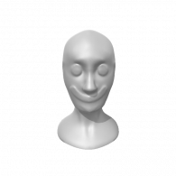 3d model - happy 