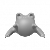 3d model - Frog 
