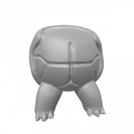 3d model - shell and legs #10