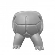 3d model - shell and legs #11