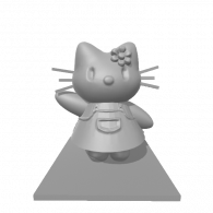 3d model - Hello Kitty