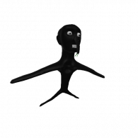 3d model - Negro volador