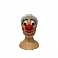 3d model - clown