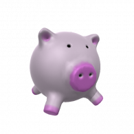 3d model - Cerdito hucha