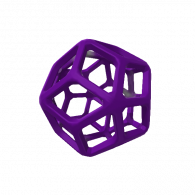 3d model - Rhombic Triacontahedron