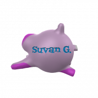 3d model - Cheerful pig (suvan)