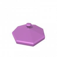 3d model - simple box top