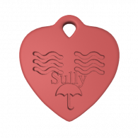 3d model - heart pendant Sully