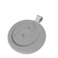 3d model - Round Pendant
