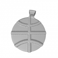 3d model - Round Pendant