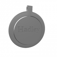 3d model - small circle rotating keychain