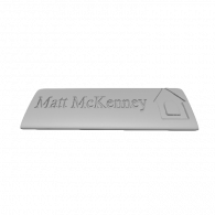 3d model - desk name plate 3