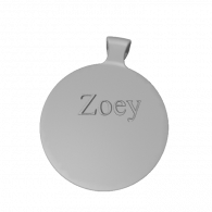 3d model - Round Pendant