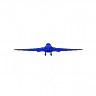 3d model - PlaneMonochrome