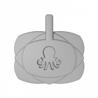 3d model - Leaf Pendant