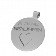 3d model - Round Pendant