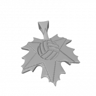 3d model - MAPLE PENDANT