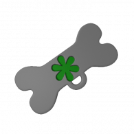 3d model - bone pendant
