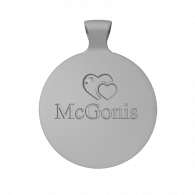 3d model - Round Pendant