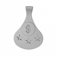 3d model - Spoon Pendant