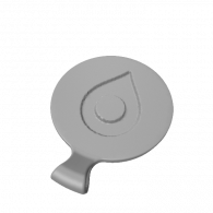 3d model - Round Pendant