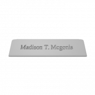 3d model - desk name plate 6