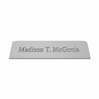 3d model - desk name plate 6