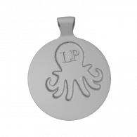 3d model - Round Pendant