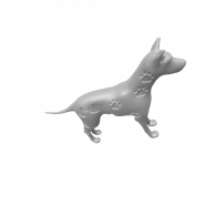 3d model - Basic Dog