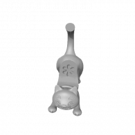 3d model - cat phone stand