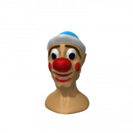 3d model - clown