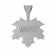 3d model - MAPLE PENDANT