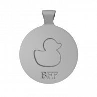 3d model - Round Pendant