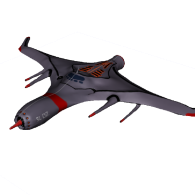 3d model - stealth plane