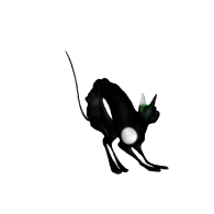 3d model - fekete macska