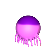 3d model - medúza