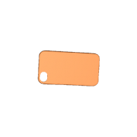 3d model - Iphone4 Case Base