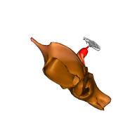 3d model - volcano