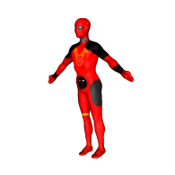 3d model - DeadPool