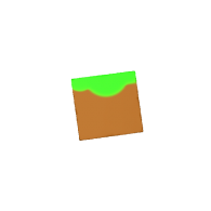 3d model - Minecraft Grass Block