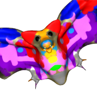 3d model - colorbat