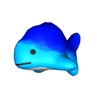 3d model - whale