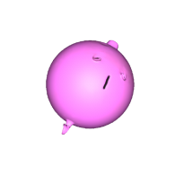 3d model - pig