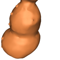 3d model - snowman