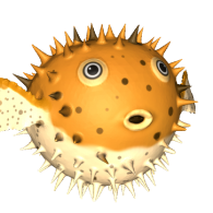 3d model - Pufferfish