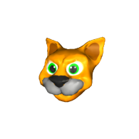 3d model - CAT POLY 3500 Coloured Fixed