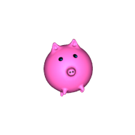 3d model - final pig